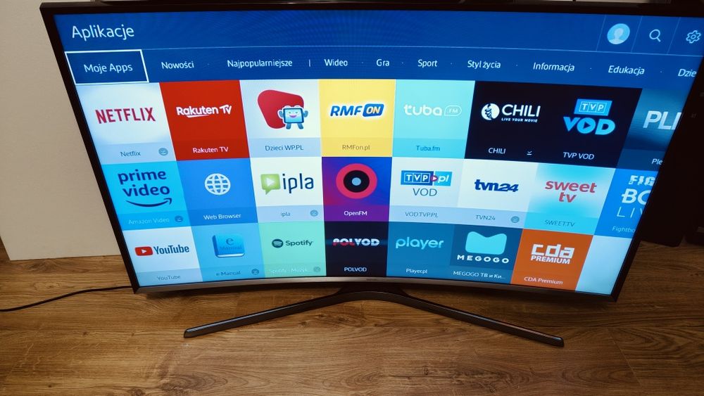 Samsung 48cali led smart tv z Wi-Fi, 400hz CMR