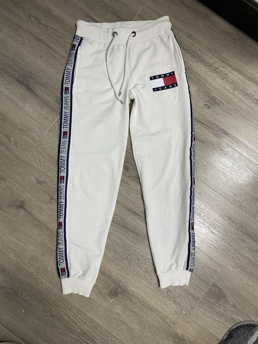 Спортивні штани Tommy Hilfiger білі оригінал