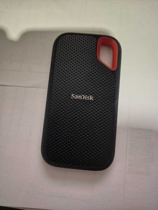 disco ssd externo sandisk 2Tb, testado sem anomalia