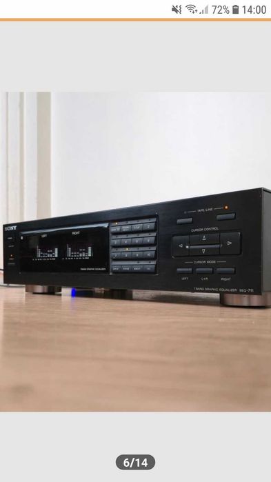 sony seq-711 equalizer korektor seq 711