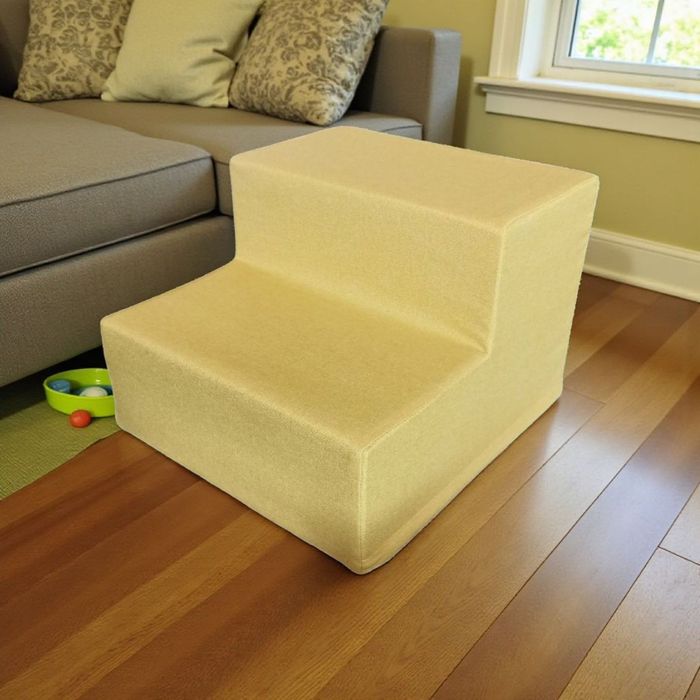 Продам лесенку-пандус для котів та собак, колір жовтий. Зручні сходинк