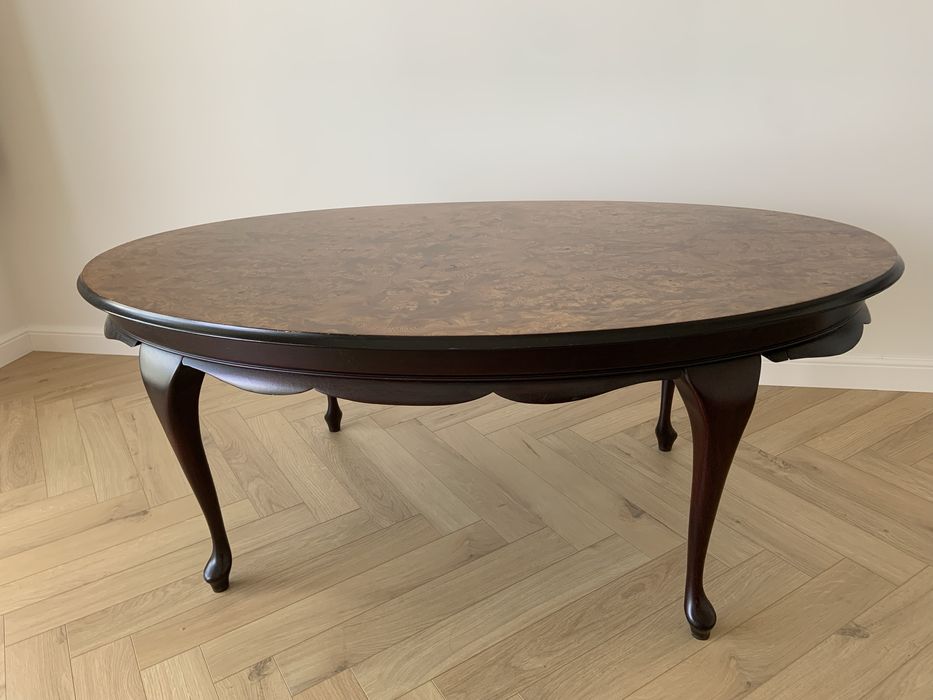 Stolik ława ludwikowska 127x76x50 świetny stan.