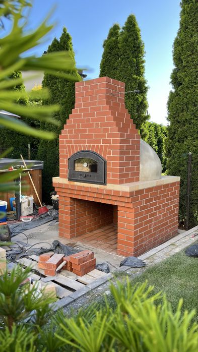 GRILL MUROWANY ogrodowy wędziarnia piec chlebowy