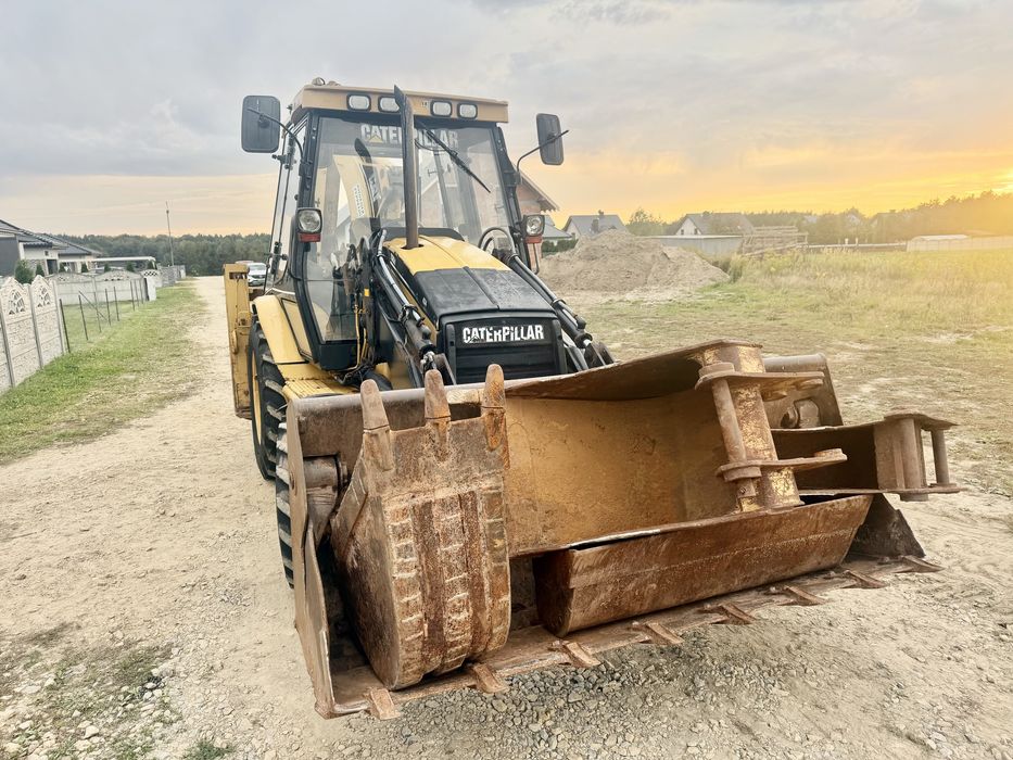 Cat 428c koparko ładowarka caterpillar 428c