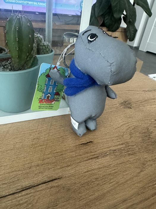 Moomin nowy z metką muminek muminki pluszak maskotka breloczek