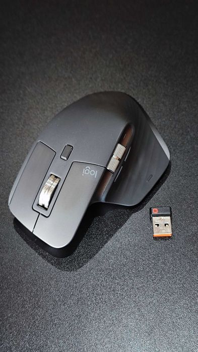 Mysz Logitech MX Master 3, 100% sprawna, cichy klik, dongle