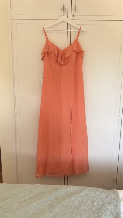Vestido tema Pôr do Sol da Azazie