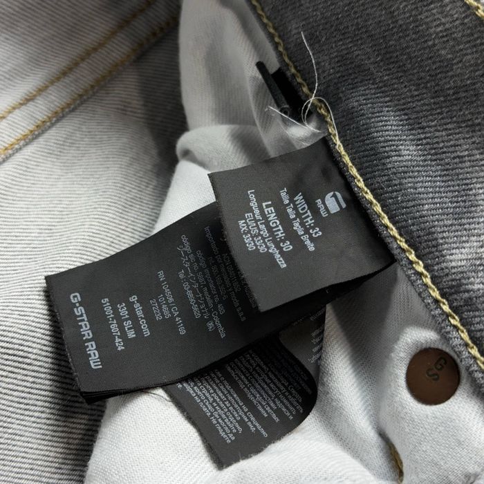 G Star Raw 3301 Slim Jeans джинси штаны джинсы штани брюки слим фит деним одяг одежда классические прямые зауженые ж стар рав плотные узкачи 658