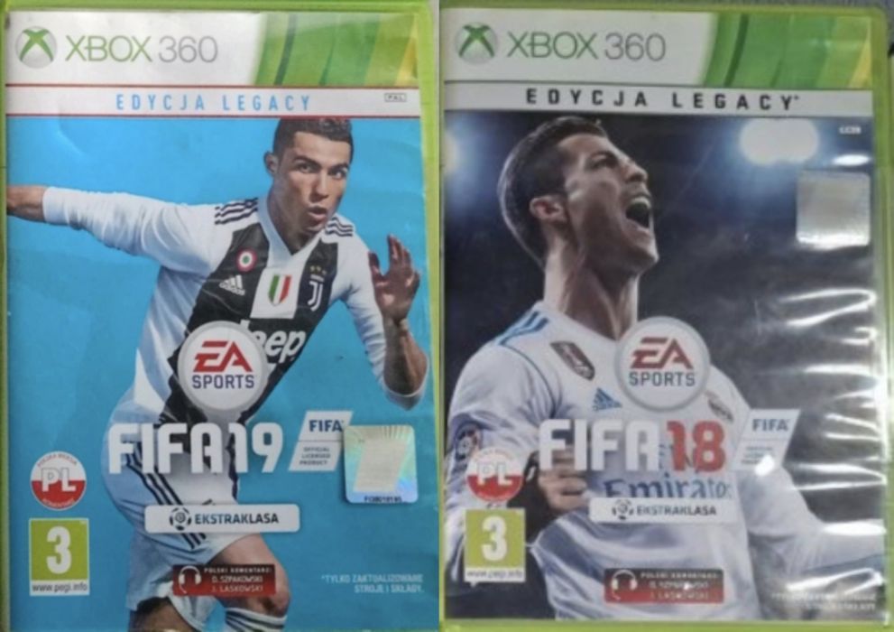 Gry Xbox 360 FIFA 19 i 18