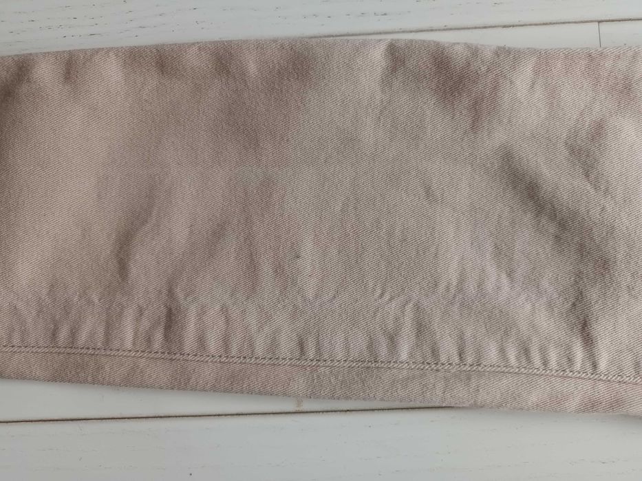 Spodnie jeansy beżowe Burberry