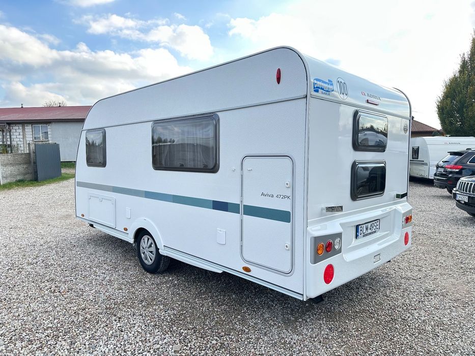 Adria Aviva 472 PK  6 Osobowa - 2023 Rok - Mover - Przedsionek - Gwarancja !