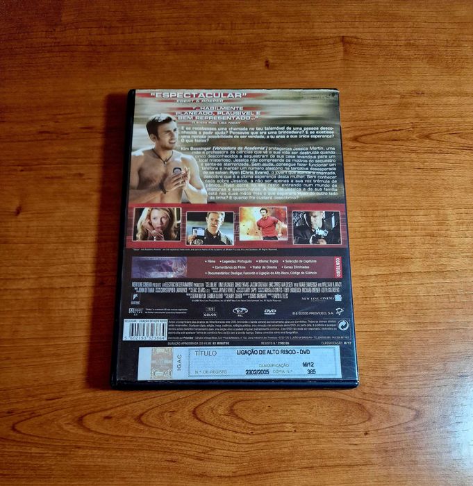 CELLULAR Ligação de Alto Risco (Kim Basinger/Jason Statham/Chris Evans