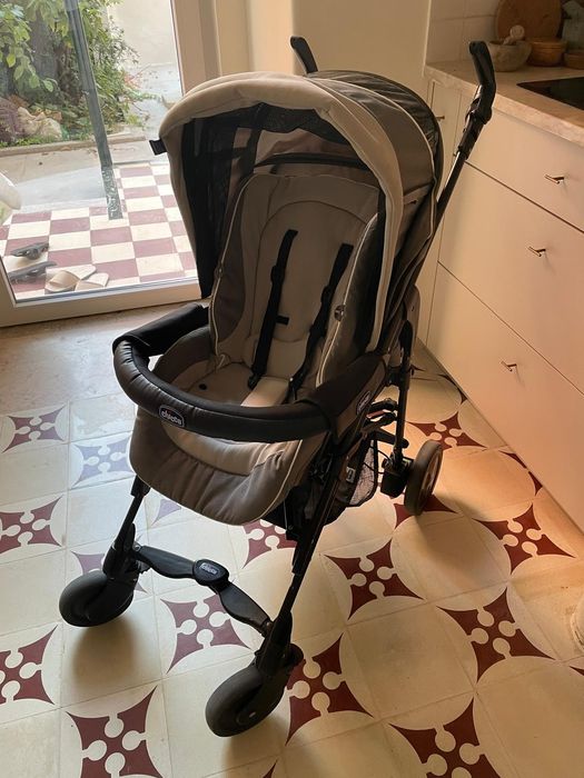 Carrinho completo Chicco Trio Living Smart