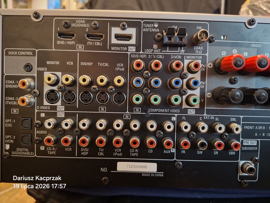 Amplituner 7.1 Denon AVR 1508