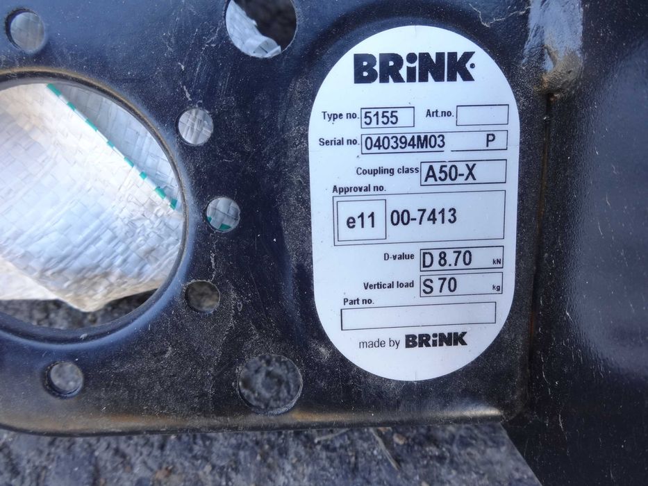 Hak Brink Berlingo Partner