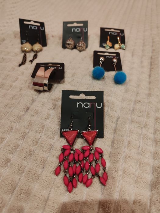 Kolczyki. Nowe,firma Nanu