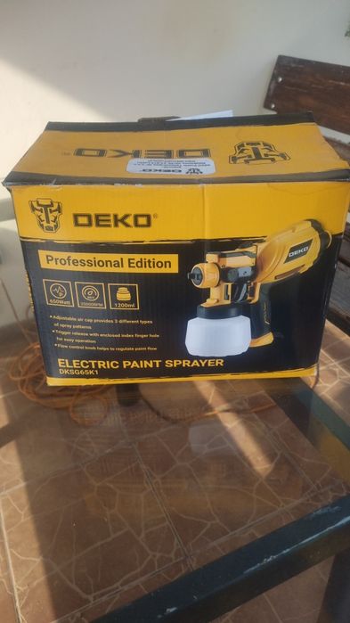 Pistolet malarski elektryczny deko 650 watt
