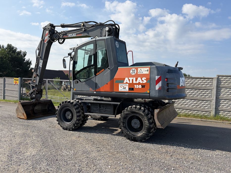Atlas 150W koparka kołowa BDB Stan zadbana 5300 mth