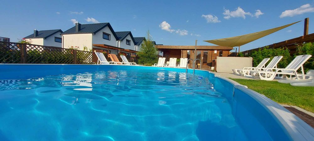 Domki w Łebie basen sauna jacuzzi WI-FI parking free CORDEN Village