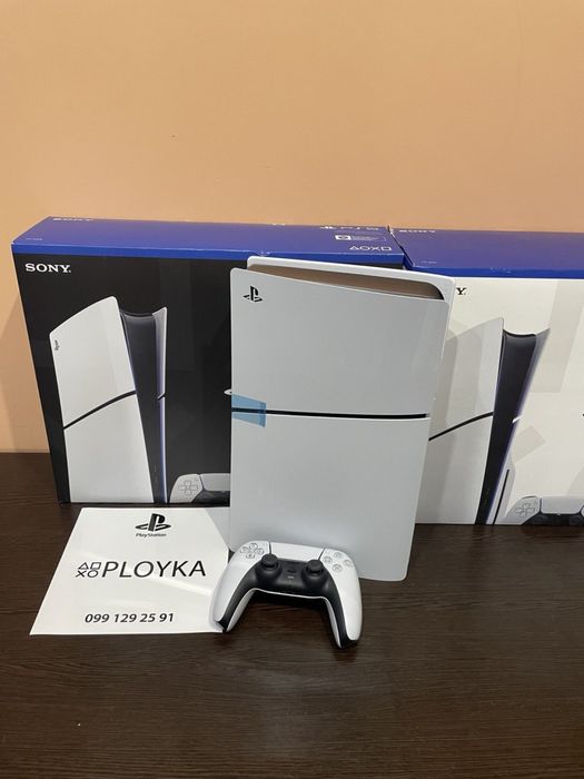 Магазин! PlayStation 5 Slim 1TB + Игры + Гарантия
