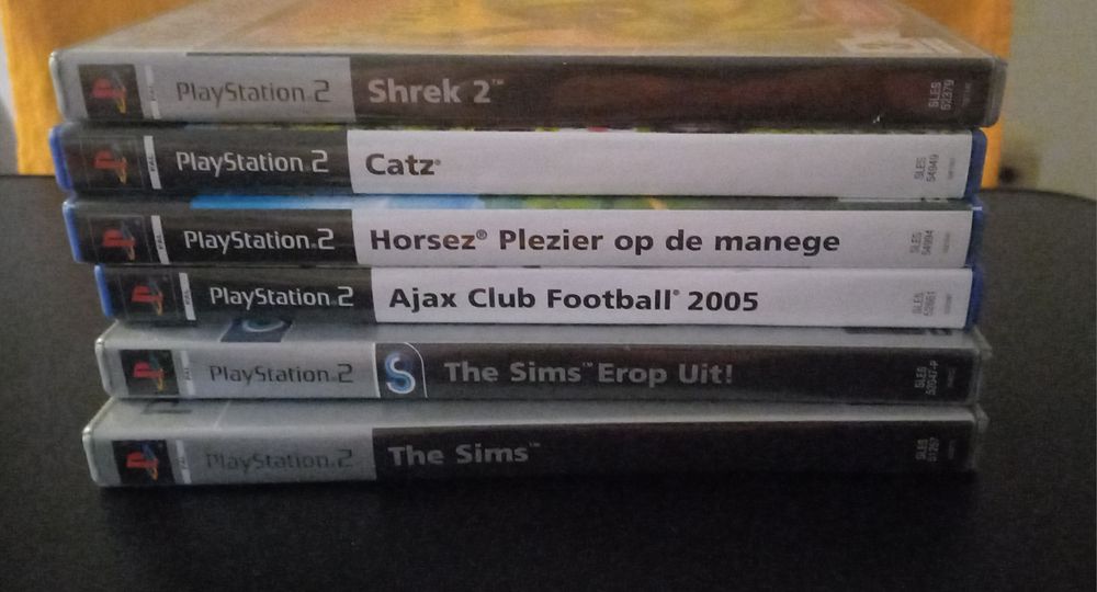 6 jogos Playstation 2 por apenas 15€