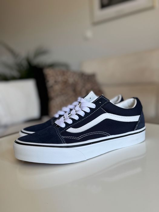 Nowe granatowe trampki Vans Old Skool 38.5 - 24.5 cm tenisówki