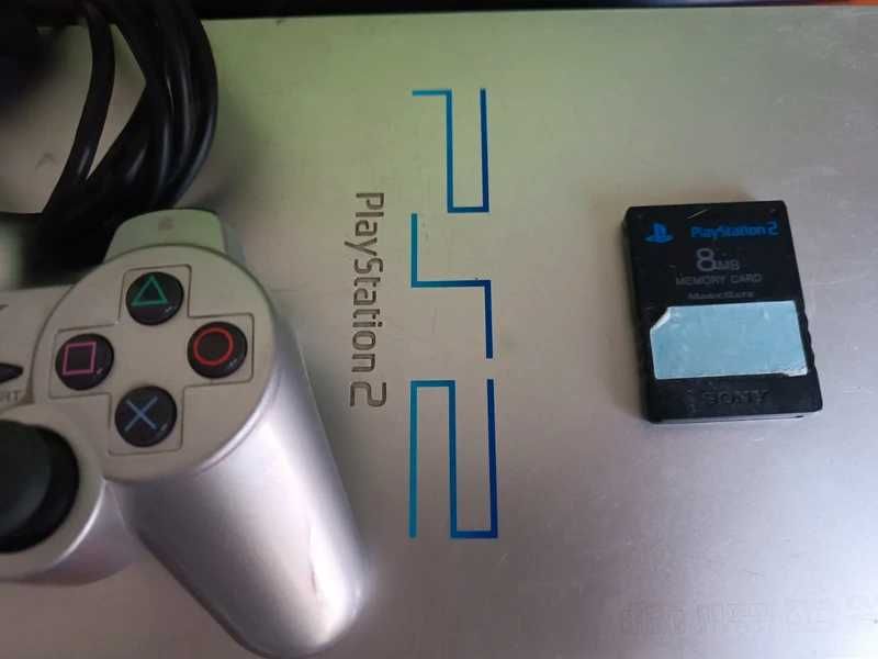 Playstation 2 Fat cinza