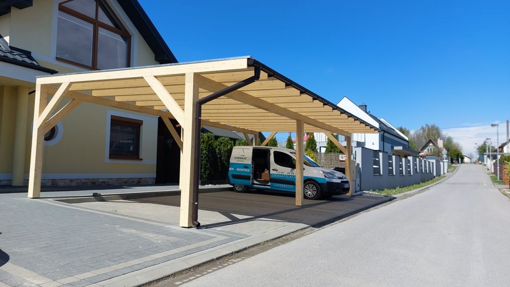 Carport.Wiata na samochód.