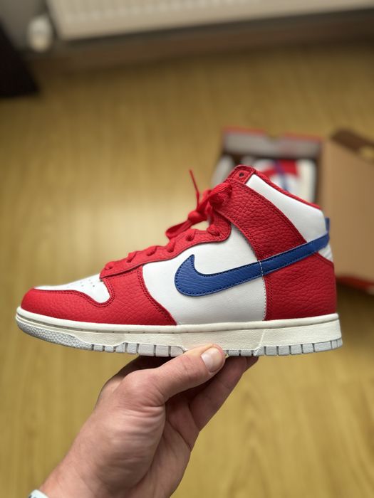 Оригінал! Кросівки  Nike Dunk High 4Th Of July (DX2661-100)