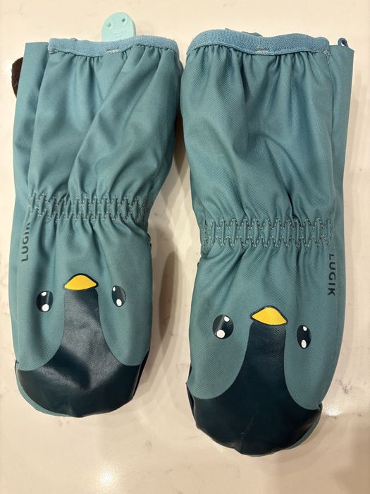 Rekawiczki dzieciecie decathlon 2-3 lata pingwinki