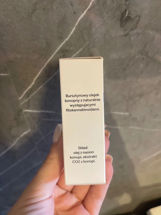 Olej CBD -olej z nasion konopi 5%