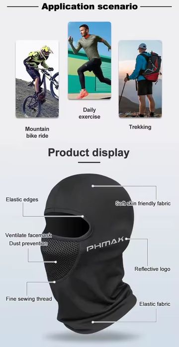 Баф балаклава подшлемник phmax