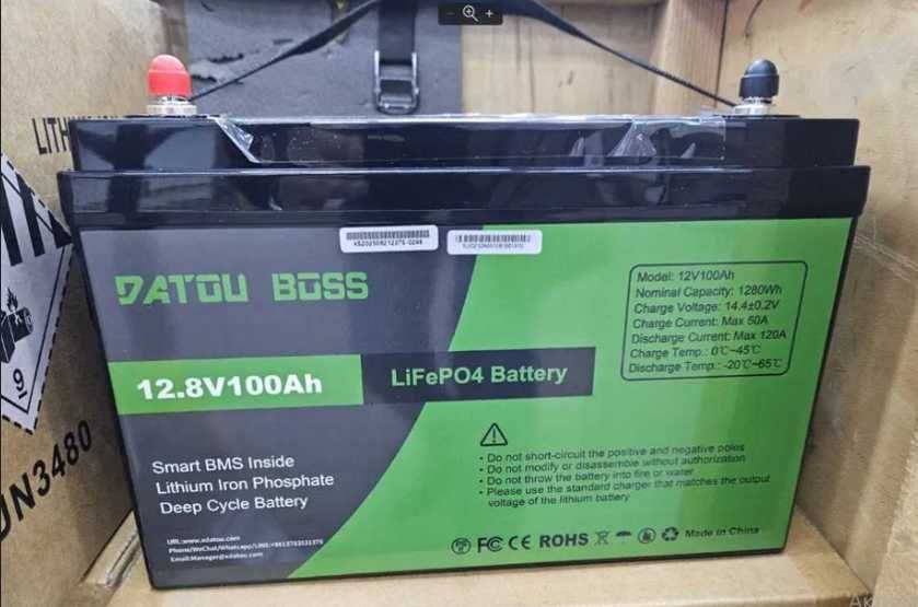 ‼️ Швидка доставка Акумулятор літій-залізо-фосфатний lifepo4 100 Ач