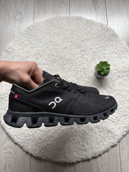 Мужские Кроссовки On Cloud X Black 43р(27.5см)