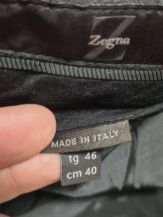 Чоловічі класичні брюки з вовни Zegna, 46 (s) розмір