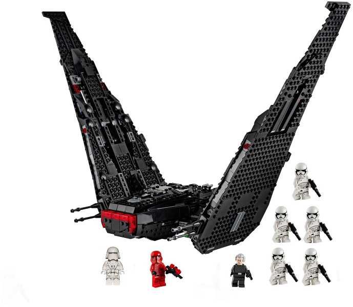 LEGO Star Wars 75256 Kylo Ren's Shuttle – Original Set with Extra Minifigures