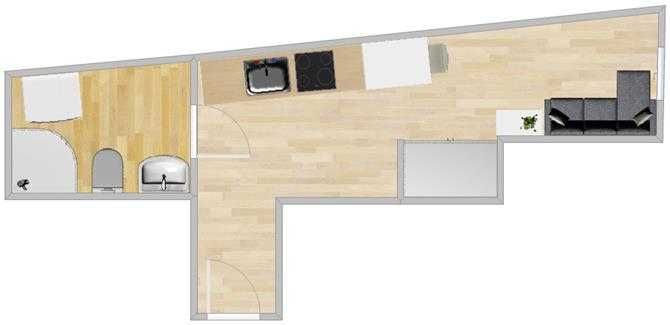 Matejki, Śródmieście, kawalerka w pobliżu BSW, BRAK PROWIZJI