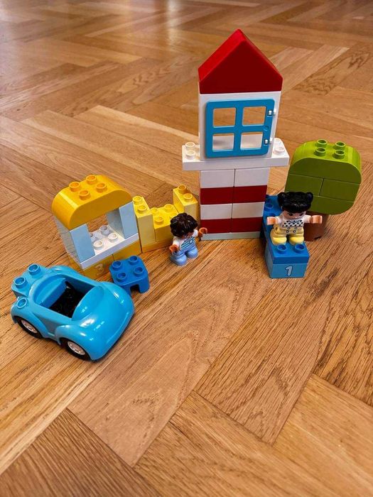 LEGO DUPLO 10913 Pudełko z klockami 65 el. + instrukcja, stan BDB
