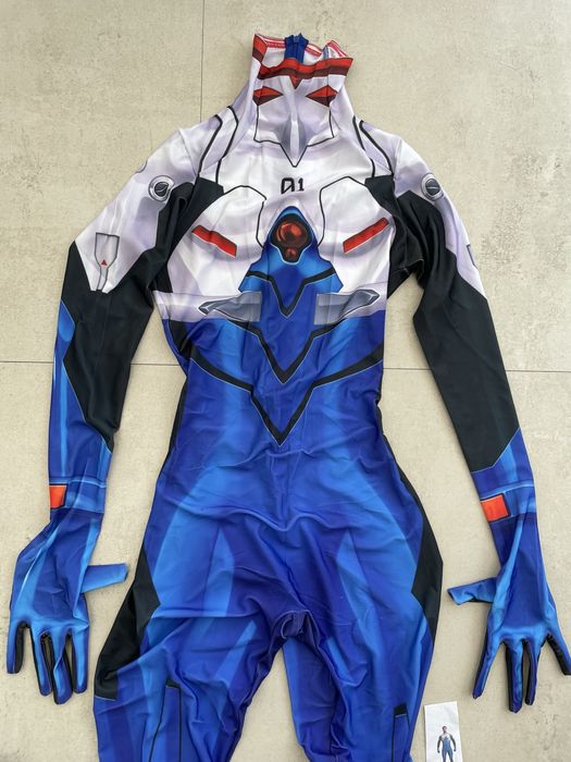 Kostium przebranie meskie roz.S Kostium cosplay Ikari Shinji Zentai