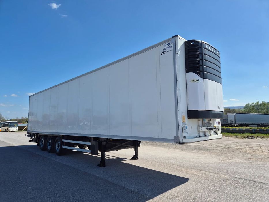 Schmitz Cargobull CARRIER MAXIMA 1300 / WINDA / DOPPEL STOCK / ŚCIANA GRODZIOWA / BELKI / PODNOSZONA OŚ / z Niemiec / TOP STAN 2011/ CARRIER CHŁODNIA CHLODNIA LODÓWKA PODWÓJNY ZAŁADUNEK PIĘTROWA  Długa winda !! Z Niemiec