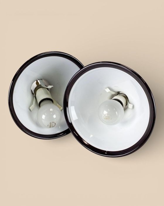 Para lamp Holmegaard – Mini P&T Dania, lata 60.–70.