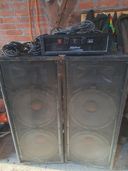 JBL sf25 2x500 plus Jolly Roger 2x1000