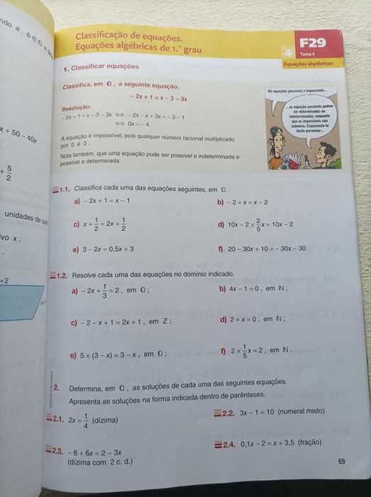Matemática Dinâmica 7o ano, manual parte 2.