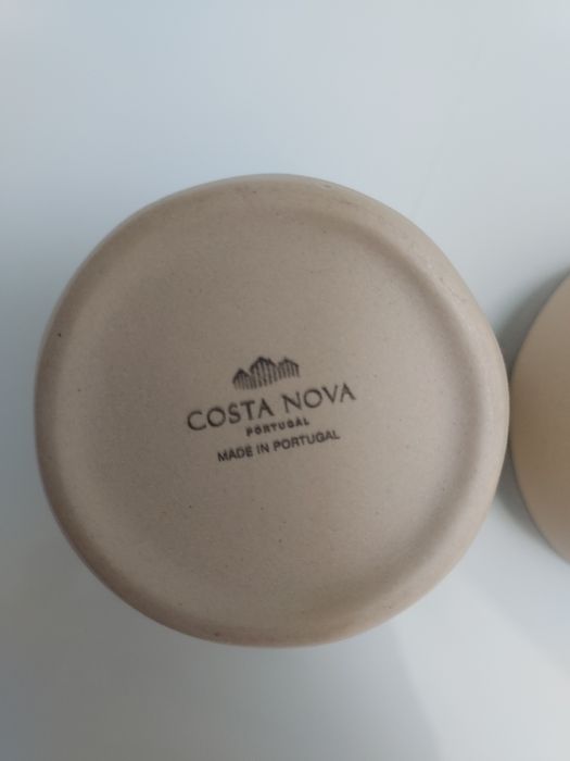 Costa Nova.- copos de café expresso de cerâmica artesanal