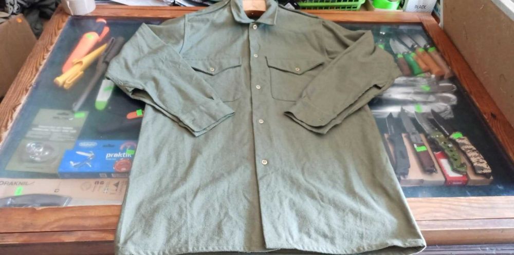Koszula Wojskowa Armia Brytyjska Shirt Man`s Combat size1 (S) wełna JN