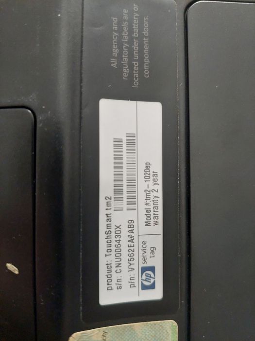 Motherboard HP Touchsmart TM2