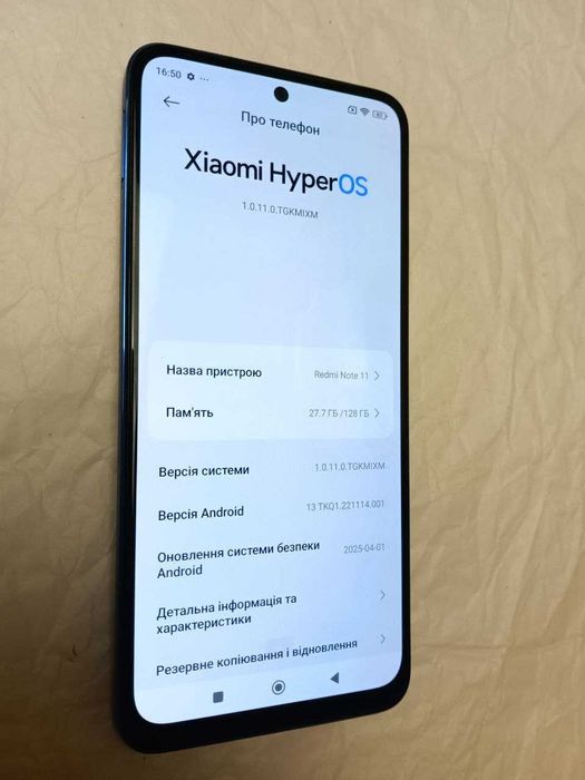 Хорош Xiaomi Redmi Note 11 на 4+2/128Gb телефон с NFC Смартфон Редми Ноте 11 +чехол