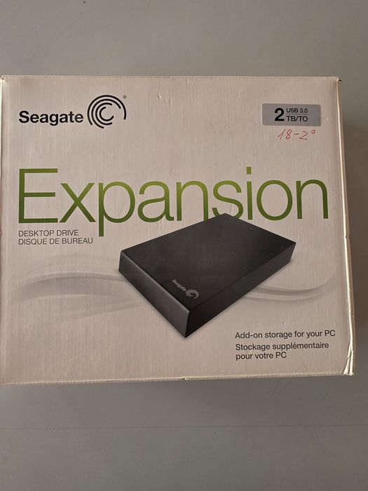 Seagate Expansion Desktop 2TB USB 3.0 – 6 horas de uso