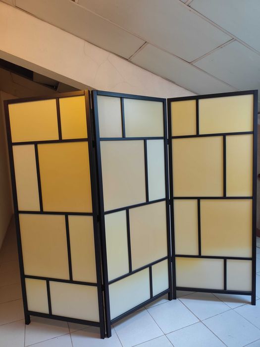 Biombo IKEA preto