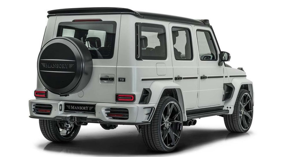 Спойлер крыши Mansory 2025+ Mercedes W465 W463A W464 Антикрыло